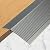 SAFEACET 4 inch Floor Transition Strip Wood to Tile, 36" Grey Aluminum Carpet to Tile Transition Strip, Interior Metal Thresholds for Doorways Vinyl Laminate