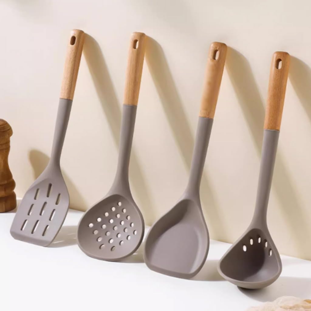 DUYHBAWRS-779 Soup Spoon Shovel Thickened Anti-scalding Kitchenware