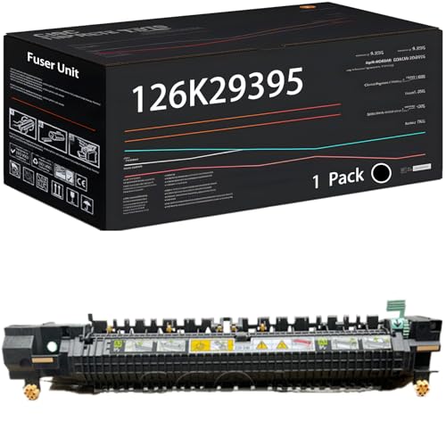 126K29395 (120V) Fuser Unit Compatible for Xerox WorkCentre 5325 5330 5335 Printers, with Chip, High Yield 250000 Pages, High-Definition Printing (1 Pack Black)