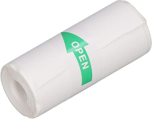 Miniatura 7 de KIMISS Mini papel fotográfico para impresora adhesiva, 10 rollos de 2.244 x 0.984 in, papel de impresora térmica portátil, autoadhesivo, mini papel