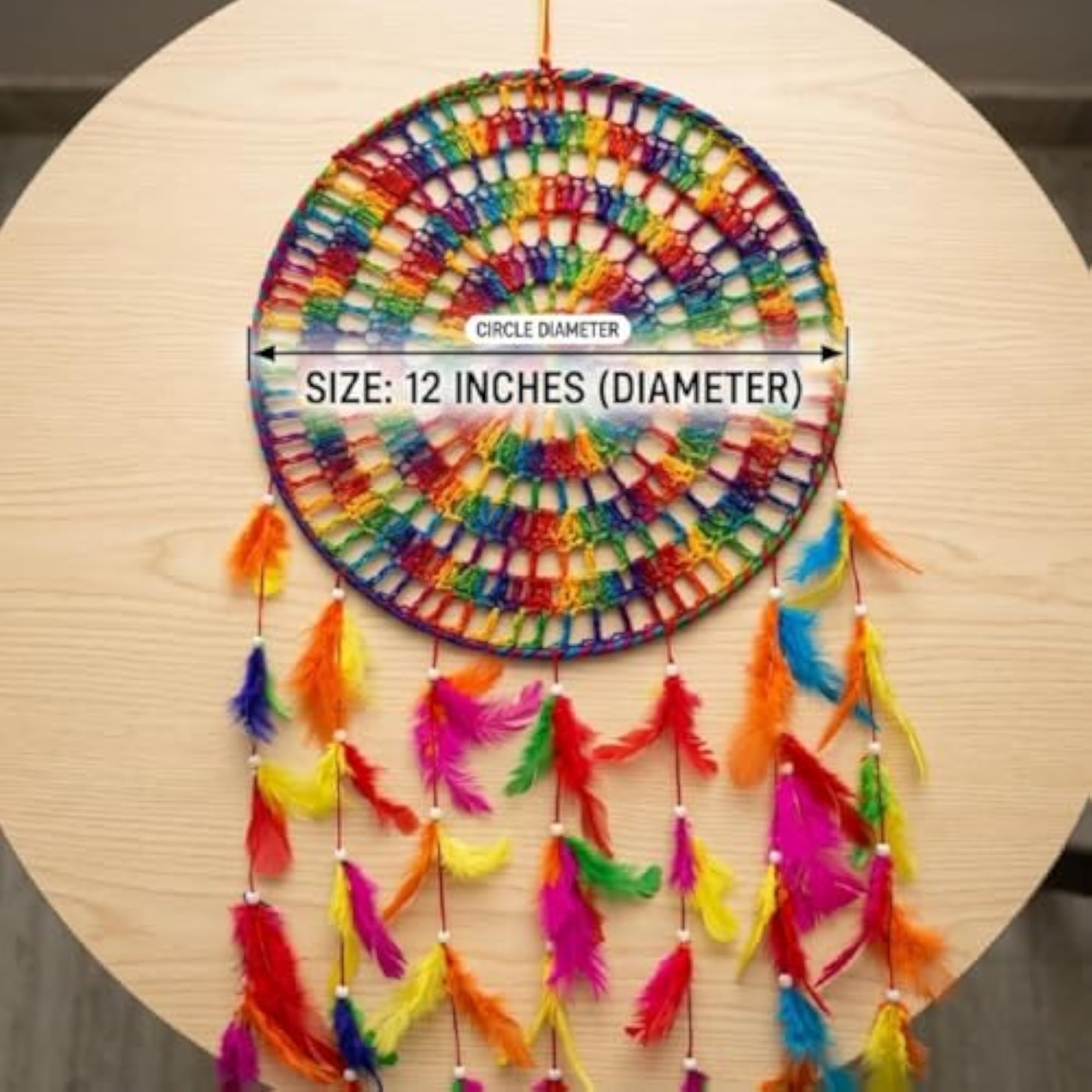 Handcrafted Dream Catcher Wall Hanging for Positive Energy