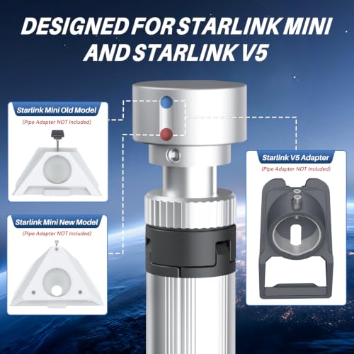 Image of for Starlink Mini Tripod Mount, All Aluminum Starlink Mini Mount