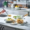 Le'raze Glass Cooking Pot with Lid - 2L(68oz) Heat Resistant Tempered Borosilicate Glass Cookware Stovetop Pot Set - Saucepan Simmer Pot with Cover Safe for Soup, Milk, and Baby Food. #1