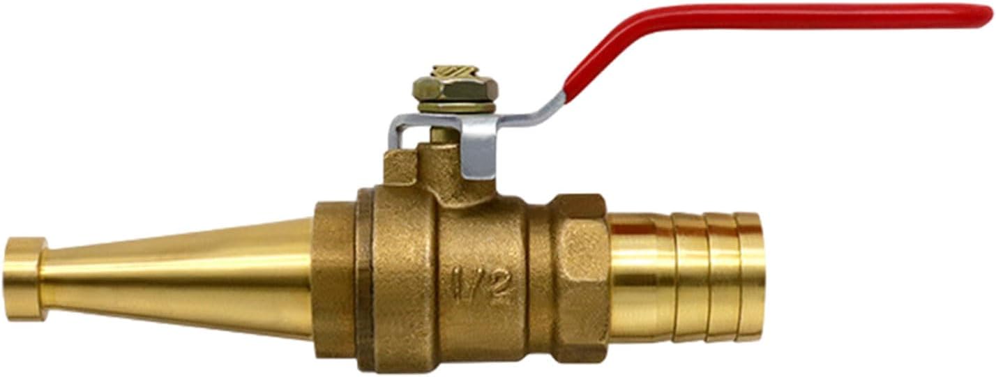 Garden Water Hose Nozzle, Sprayer, 1 / 2inch Thread Inlet, High Pressure Attachment for Car Washing Watering High Pressure Hose Nozzle for Car Washing