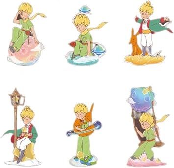 Le Petit Prince Cute Doll Q Version Figure Ornaments 6 PC Whole Set