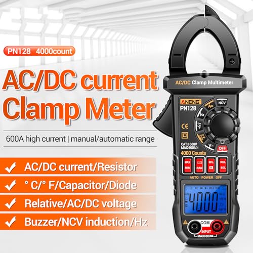 Ampèremètre voltmètre avec pince de mesure pour diode et résistance - 3