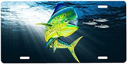 Mahi License Plate Car Tag