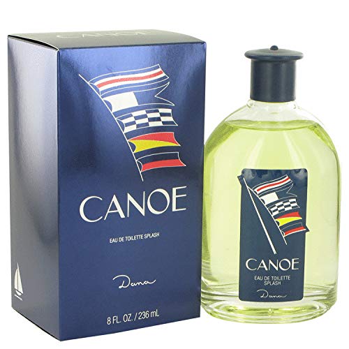 DANA Canoe Eau de Toilette Splash for Men 8 Fl Oz (Pack of 2)