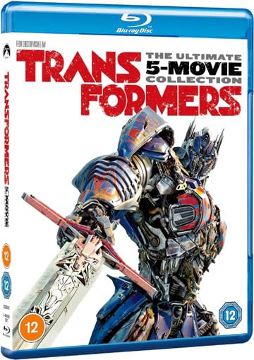 Transformers 1-5 Collection - 6-Disc Set ( Transformers / Transformers: Revenge of the Fallen / Transformers: Dark of the Moon / Transformers: Age of Ext [ Blu-Ray, Reg.A/B/C Import - United King