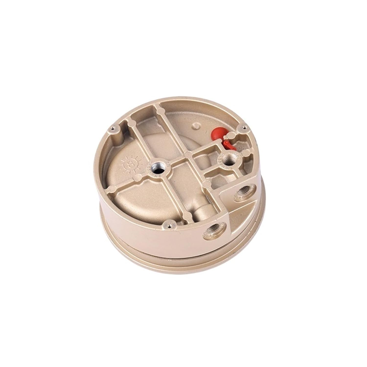 TE2000 Type Micro Pressure Differential Gauge Gold Micro Pressure Gauge Differential Pressure Gauge Clean Room