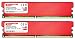 Produktbild Komputerbay 4GB (2x 2GB) DDR2 DIMM (240 Pin) 800MHZ PC2-6400 PC2-6300 Desktop-RAM mit Rot Heat Spreader für zusätzliche Kühlung CL 5-5-5-18
