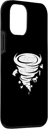 Miniatura 3 de iPhone 12 mini Funny Farm Tornado Hurricane  Horse Pig Chicken Case