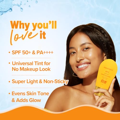 Aqualogica Glow+ Tinted Sunscreen SPF 50+ 50g - Image 4