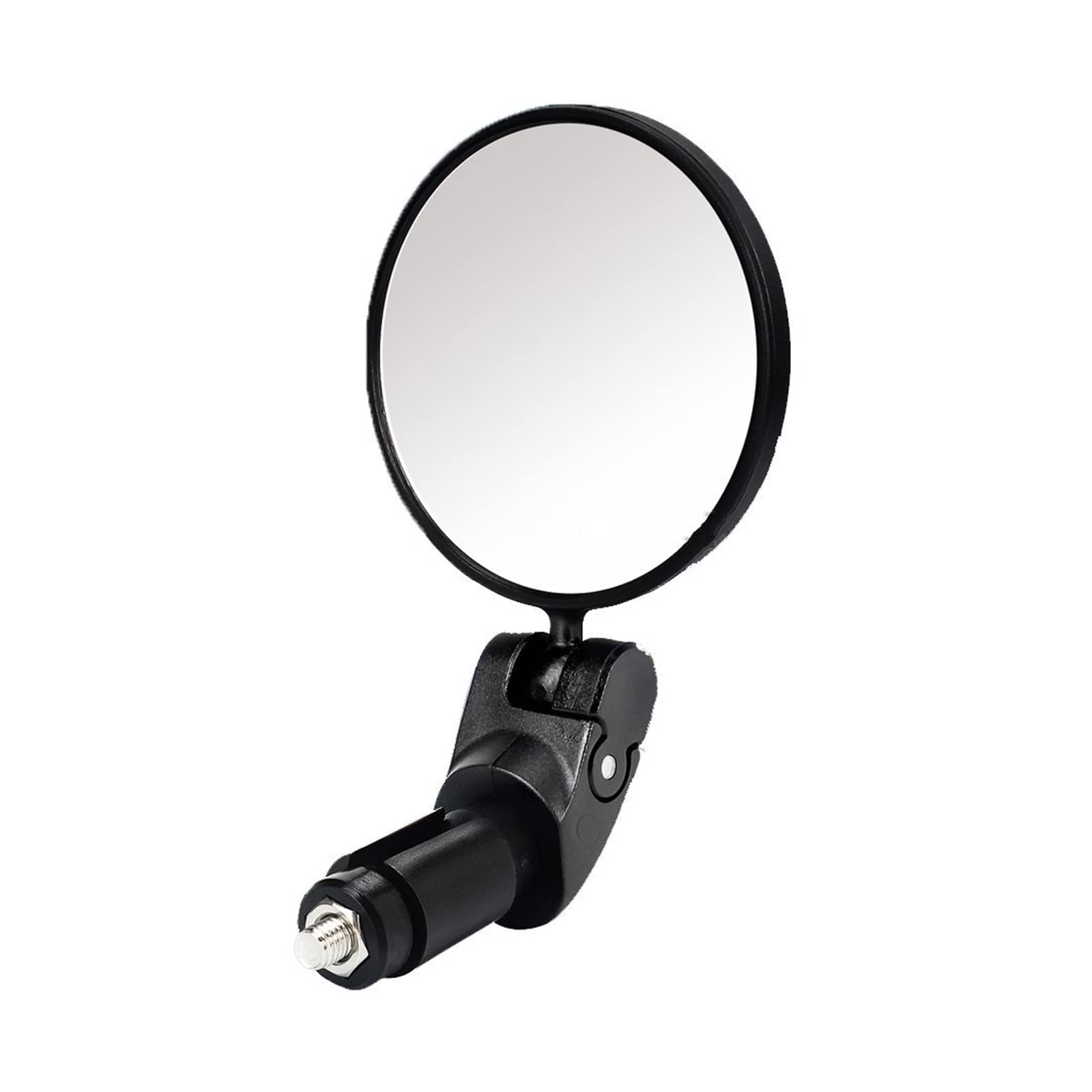 Rétroviseur Universel pour vélo électrique, rétroviseur de Guidon, Verre Convexe, rétroviseur latéral (1 pièce Ronde)