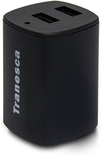 Miniatura 2 de Tranesca Cargador de pared USB dual para iPhone XsXs Max, iPhone XR876S6S Plus6 Plus6, Samsung Galaxy S7S6S5 Edge, LG, HTC, Moto, Kindle y más,