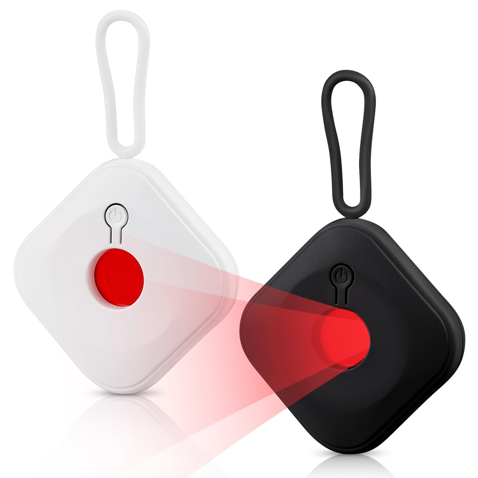 Vegena Detecteur Micro Espion 2 Pièces, Détecteur de Caméra, Détecteur de Caméra Cachée, Detecteur de Micro Espion Portable avec Vision Infrarouge pour Hôtel Salle de Bain Voyage
