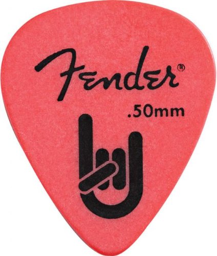 FENDER 098–7351–701 fin 50 mm rock-on Touring Médiators, 72 Médiators, rouge - Les Beatles, Paul McCartney, John Lennon, RIngo Starr, George Harrison FENDER 098–7351–701 fin 50 mm rock-on Touring Médiators, 72 Médiators, rouge – Image 6
