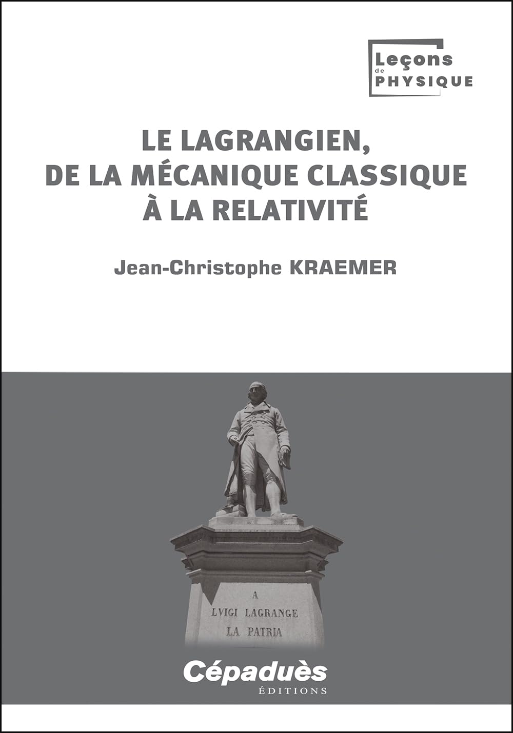Le lagrangien, de la mécanique classique à la relativité