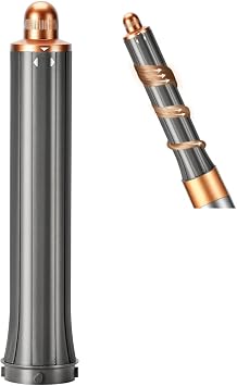 1.2 Inch Long Barrel for Attachment for Dyson Airwrap, 30mm Curling Barrel Auto-Wrap Attachment for Dyson Airwrap HS01 HS05 HS08, Copper,971888-07