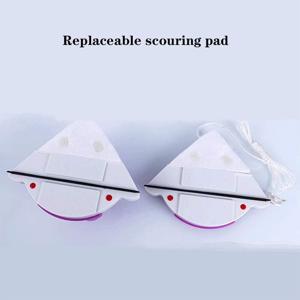 Window Cleaner Double-Sided Magnetic Glass Wiper Glider Glass Cleaning Tools for High-Rise Single Glazed Windows Thickness 4-26 mm