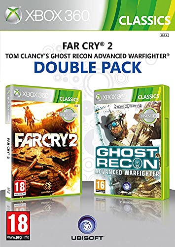 Far Cry 2 + Tom Clancy' Ghost Recon Advanced Warfighter 2 Xbox 360 - vue 2