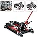 Produktbild Motorradheber - 1500LB / 680Kg Hydraulischer Motorradlift mit 2 Rollen Stand ATV Jack Hoist