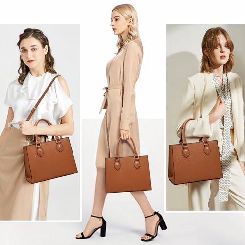 Image of CHICAROUSAL Crossbody Purses and Handbags for Women PU Leather Tote Top Handle Satchel Shoulder Bags