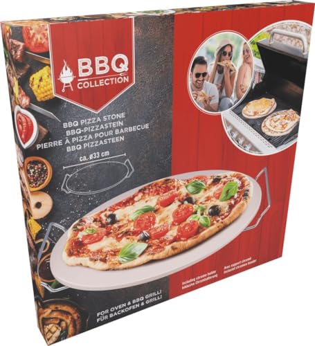 BBQ Collection Backstein – Pizza, Brot, Toast usw. – köstlich knusprig – ø 33 cm