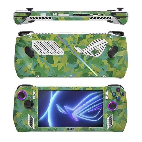 Image of MightySkins Skin Compatible with Asus ROG Ally - Verde Camouflage | Protective, Durable, and Unique Vinyl Decal wrap Cover | Easy to Apply, Remove, and Change Style