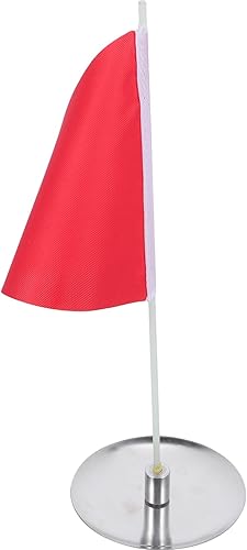 BESPORTBLE Juego de banderas y tazas de palos de golf, mini taza de golf y banderas para poner golf de repuesto verde, copa de agujero para palo de