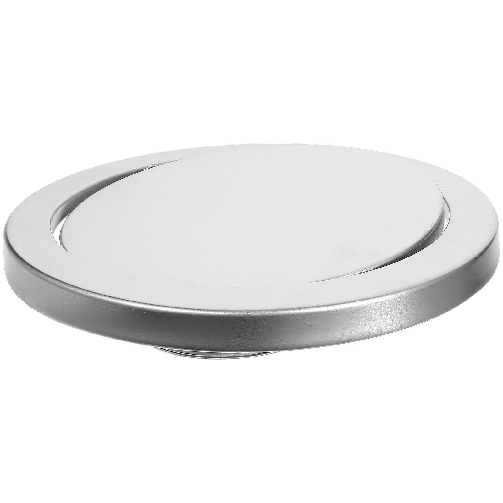Couvercle poubelle inox 30 cm de remplacement haut de gamme pour aménagement urbain