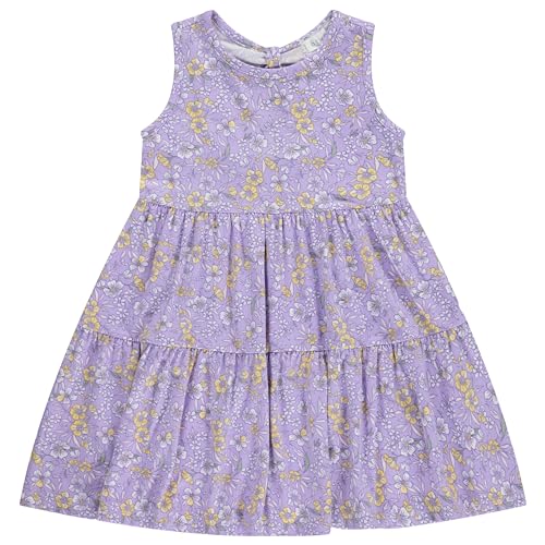 BTween Girls Mix and Match Set 4 Pack Soft Cotton Blend, Shirt. Biker Short, Dress and Romper4