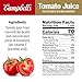 Campbell's 100% Tomato Juice, 11.5 fl oz Can
