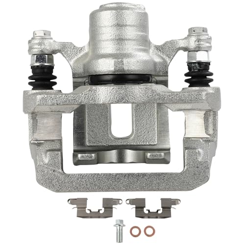Image of 19B2994A Rear Left Disc Brake Caliper w /Bracket