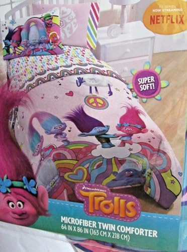 DreamWorks Trolls Guy Diamond Cuddle Coussin Bleu 23 cm