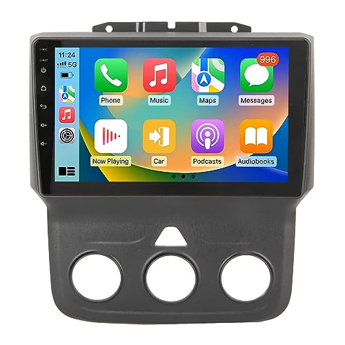 Estéreo automotivo duplo Din de 22 polegadas, Android 12 + 32 GB, CarPlay e Android Auto, rádio auto
