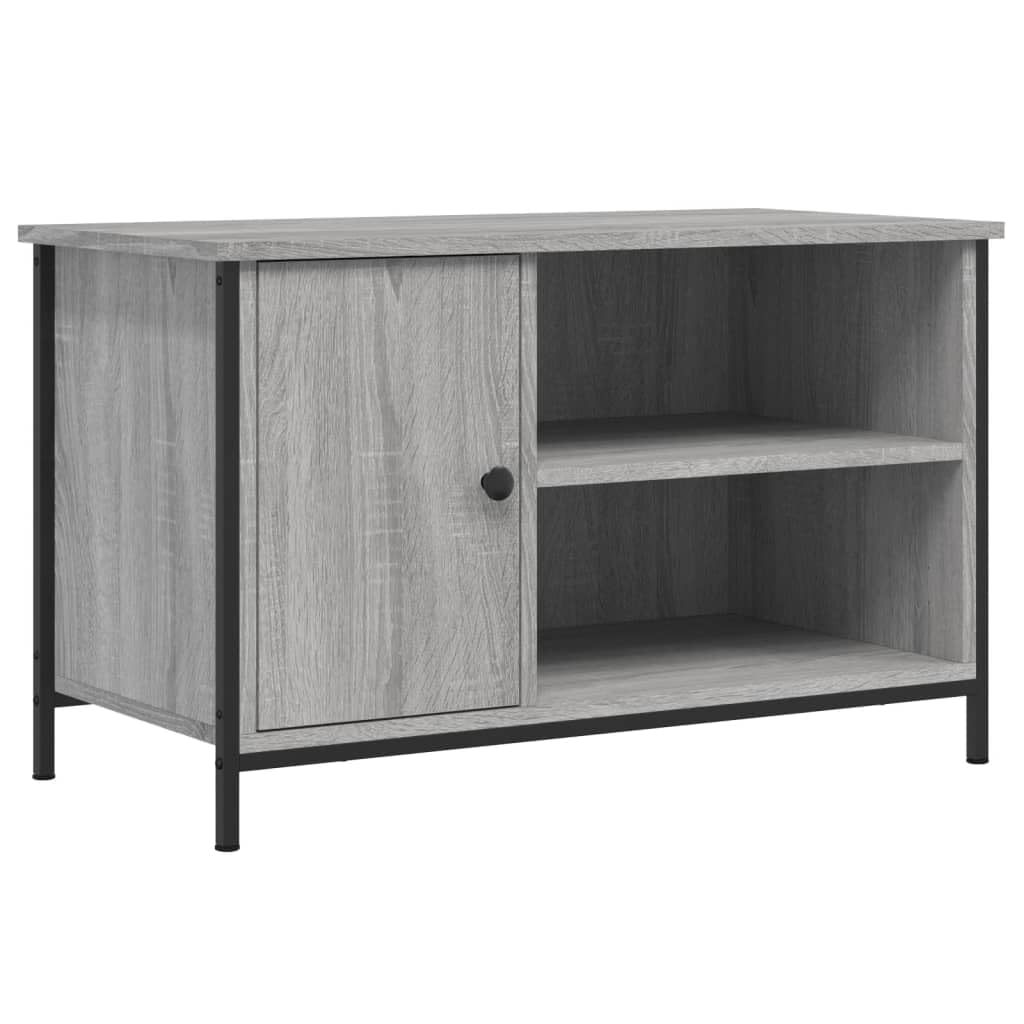Vidaxl ( Sonoma) Tv Cabinet Side Cabinet Sideboard Cupboard Smoked Oak Engineered Wood Grey
