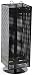 Displays2go Counter Pegboard Spinner Rack, Magnetic, 28", Black Steel (MD4PCTBK)