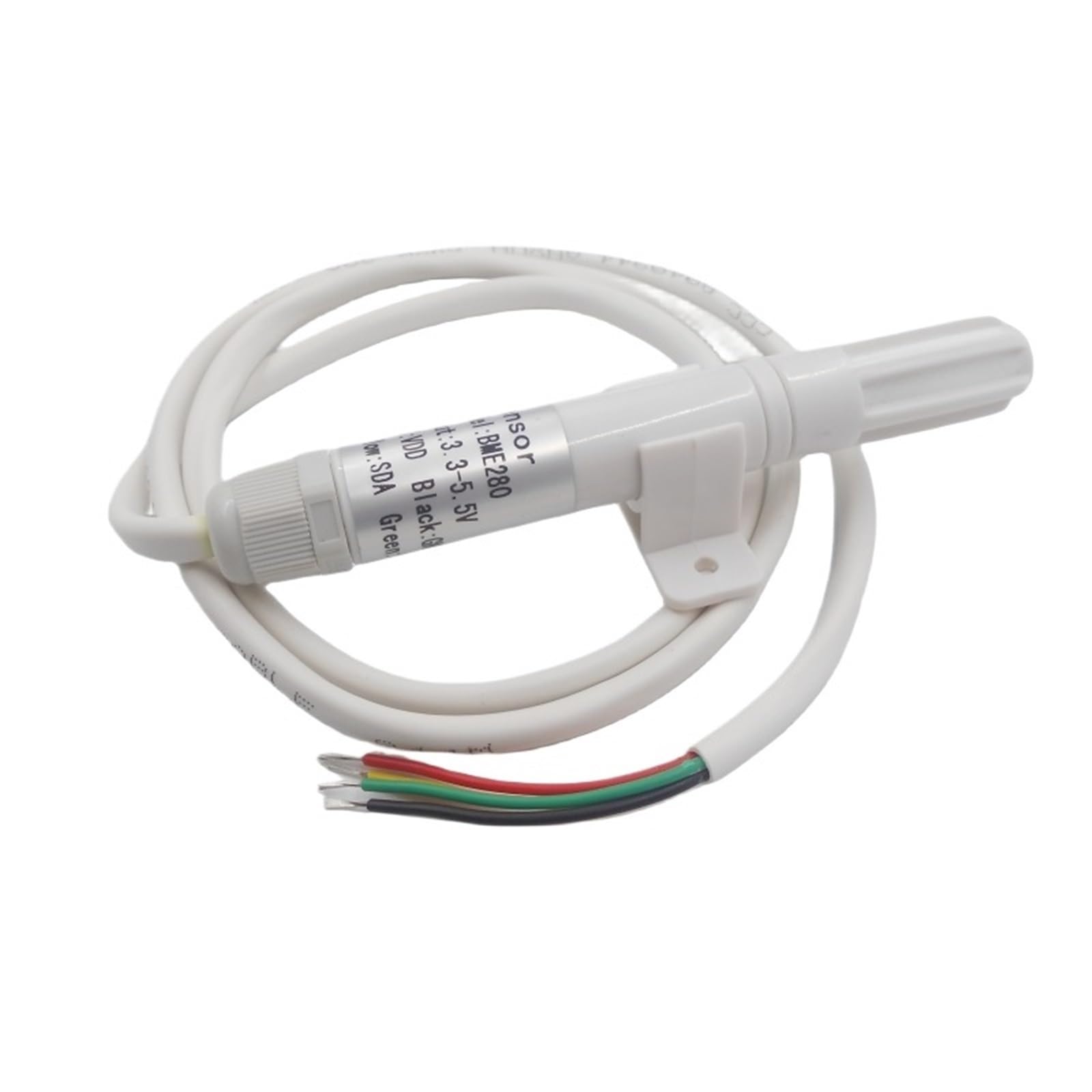 Sensor SHT45 de 5 metros con cable de 4 núcleos para control de humedad estable