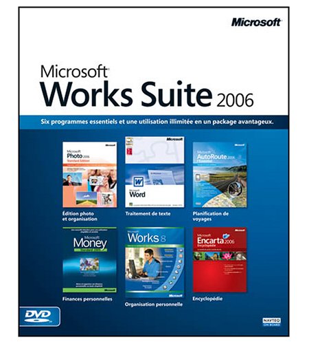 Preisvergleich Produktbild Works Suite 2006 DVD