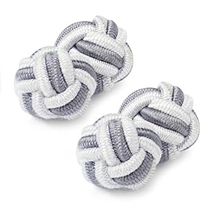 HONEY BEAR Manchetknopen, zijden strik, stof, voor dames/heren/hemd/jurk, rond, voor huwelijkscadeau, zakelijk