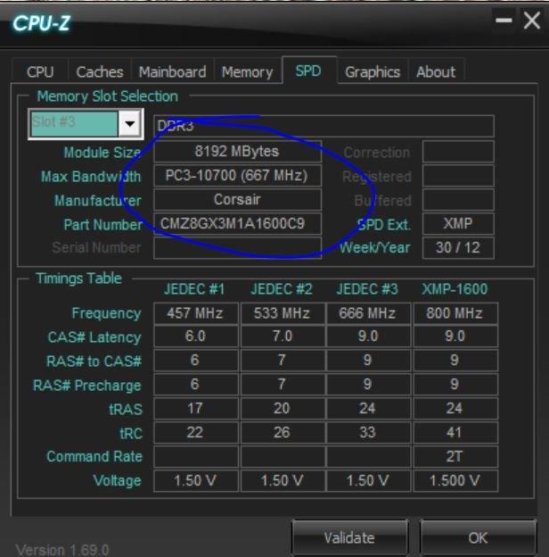 NOT PC12800/1600mhz