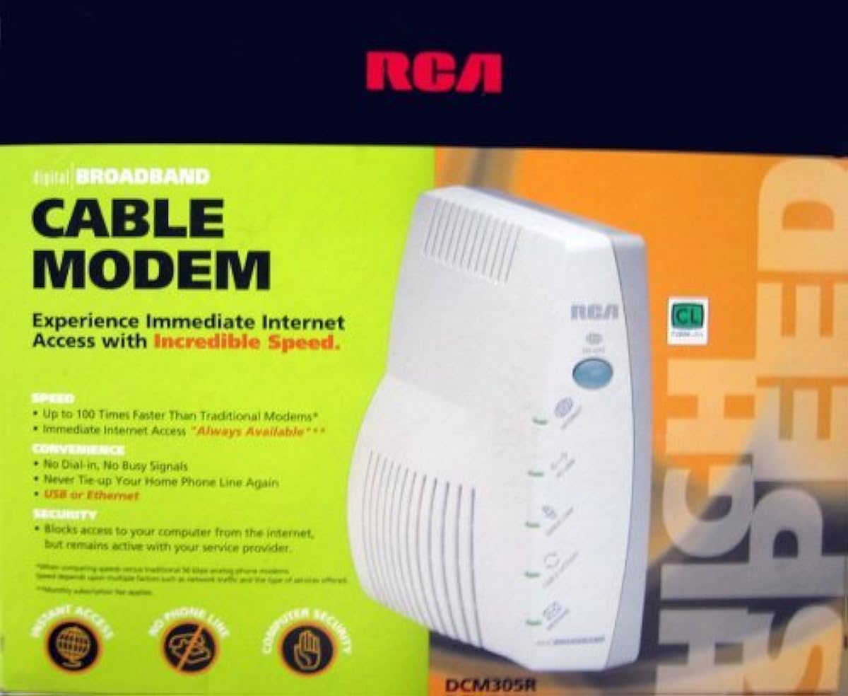 フラッシュセール Rca Digital Broadband Cable Modem Dcm305r 並行輸入品 返品保証 Littleshopp Com フラッシュセール Rca Digital Broadband Cable Modem Dcm305r 並行輸入品 返品保証 Littleshopp Com