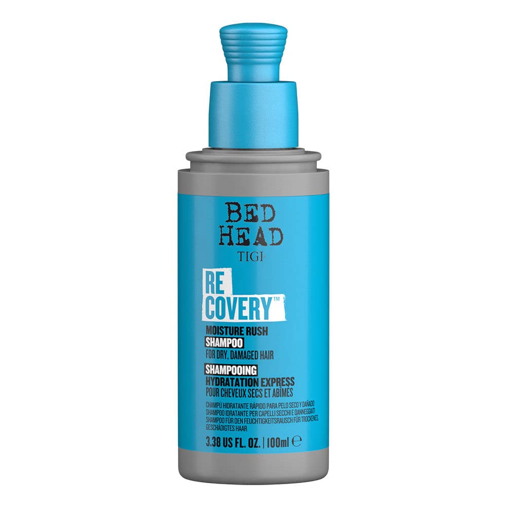 TIGI Bed Head Recovery Shampooing Hydratant Pour Cheveux Secs Format Voyage 100 Ml