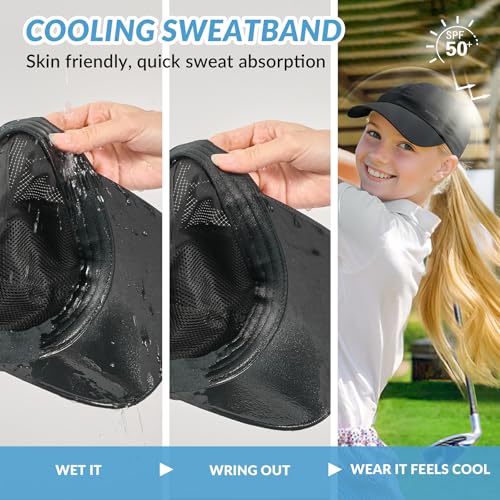 Sukeen Lightweight Kids Baseball Caps for Boy Girls, UPF50+ Kids Sun Hat Quick-Dry Youth Performance Hat for Outdoor Activity4