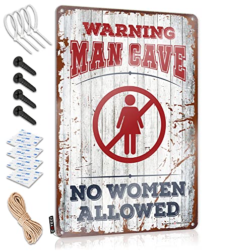 ^o[TC x j A No Women Allowed Sign Q fR[V o[ ANZT[ jp Ap(TCY:20X30CM)