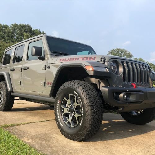 Image of BASIKER Antenna for Jeep Wrangler JL Rubicon Sahara Unlimited Sport 2007-2024 2025 2026, Jeep Wrangler Gladiator Accessories, 6 3 /4 Inch Car Wash Proof Jeep Antenna Replacement