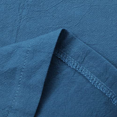 LULER Damesbroek met elastische taille, effen, retrozak, rechte pijpen, losse broek Alphaskin damesbroek - Afbeelding 5