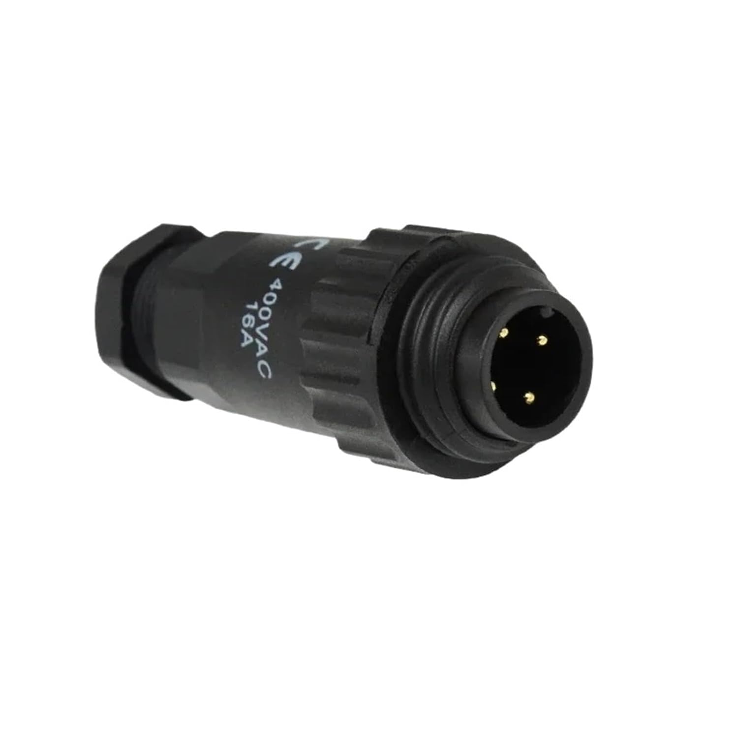 WA22 TE+Z Male Female Socket 4Pin 7Pin Solder/Screw Connect Waterproof Industrial Power Connector(7pin Male Plug)