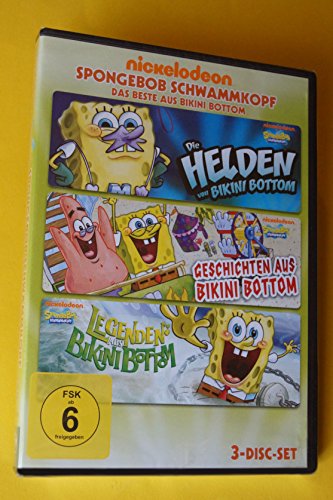 SpongeBob Schwammkopf Bikini Bottom, 3 DVD